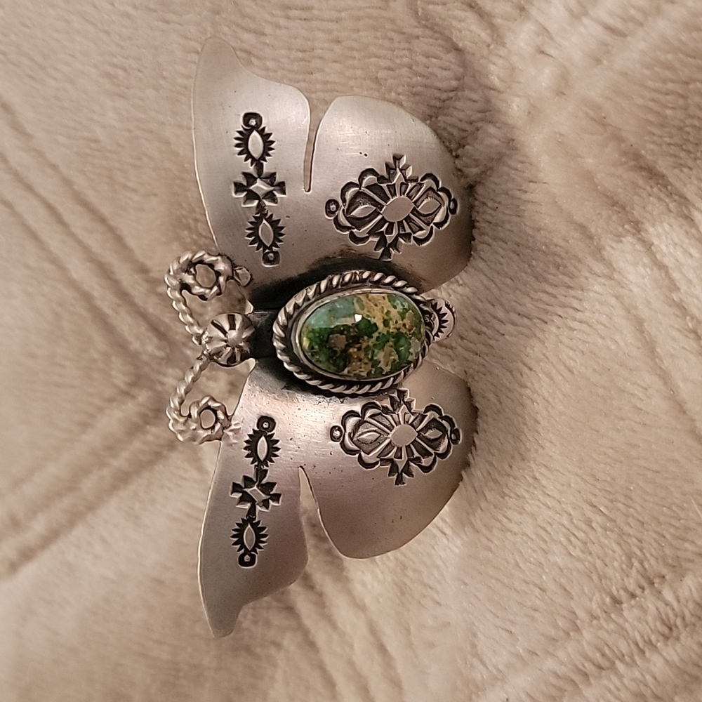 Sterling Butterfly Ring